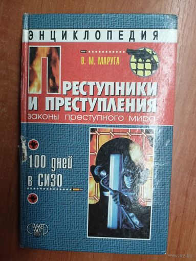 Валерий Маруга "Энциклопедия. Преступники и преступления. Законы преступного мира. 100 дней в СИЗО"