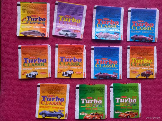 Обертки Турбо Классик, Супер, Спорт. Turbo Classic, Super, Sport. 11 оберток лотом!