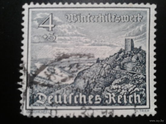Германия 1939 зимняя помощь, замок над Рейном