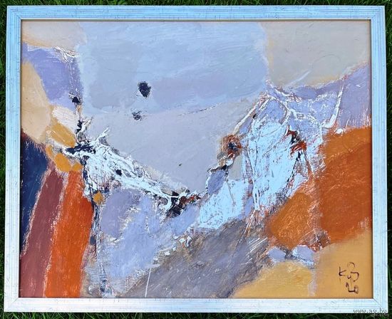 Кузнецов А.В. "Этюд 4", 2020г. Холст, масло. Размер 40х50 см.