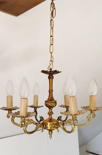 Люстра Франция. Бронза Середина 20в.