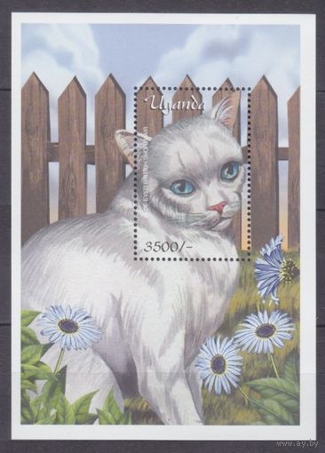 2001 Уганда 2372/B335 Кошки 6,50 евро