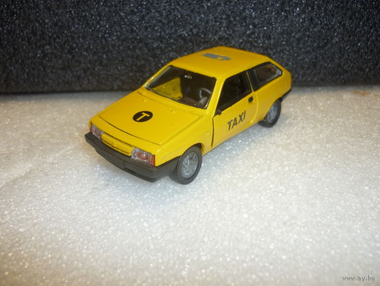 Модель авто ВАЗ 2108. ТАКСИ. СССР. 1:43