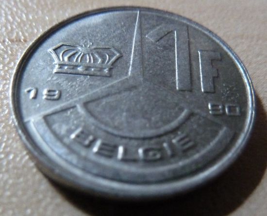 1 франк 1990 BELGIE