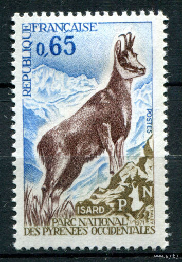 Франция - 1971г. - фауна, охрана природы - 1 марка - полная серия, MH [Mi 1747]. #2-Fr-45-A-1