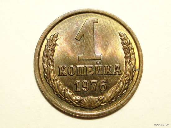 1 копейка 1976 UNC #1