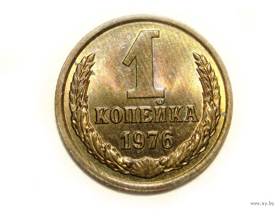 1 копейка 1976 UNC #1