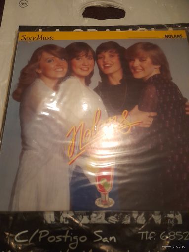 THE NOLANS " SEXY MUSIC" 1981 LP JAPAN EPIC/SONY 28-3P-266 - NM