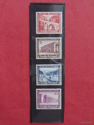 Германия. Третий Рейх. 1936 год. серия 9 марок.