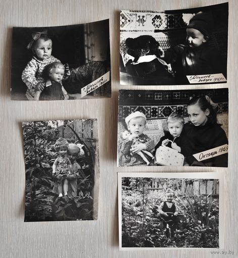 Фото. Дети. Игрушки. 70-е годы. Цена за 1шт.