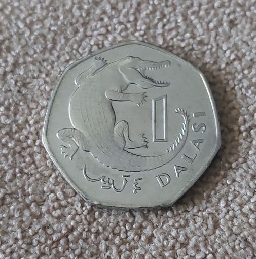 Гамбия 1 даласи, 2021 UNC