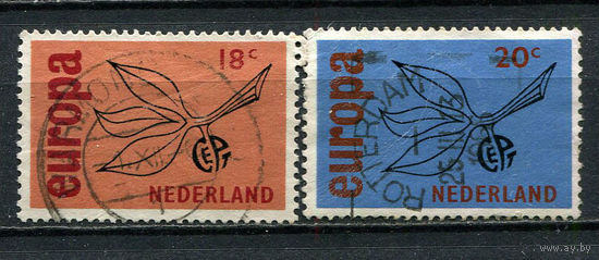 Нидерланды - 1965 - Европа (C.E.P.T.) - Фрукты - [Mi. 848-849] - полная серия - 2 марки. Гашеные.  (Лот 56Gh)-T2P53