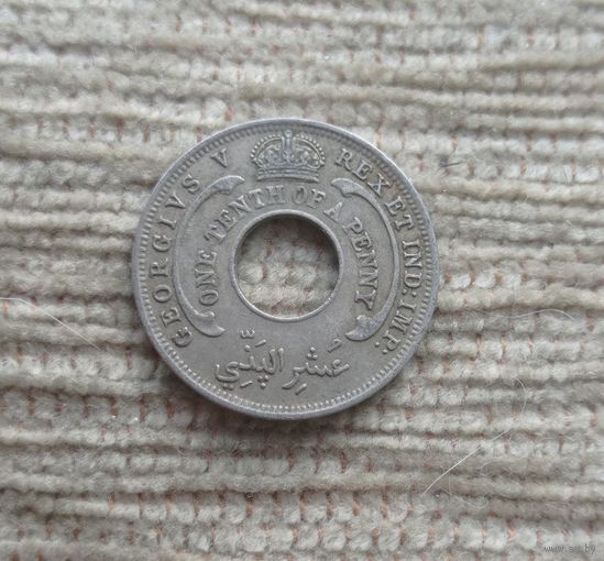 Werty71 Британская Западная Африка 1/10 пенни 1926