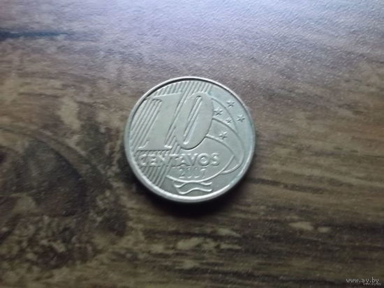 Бразилия 10 сентаво 2007