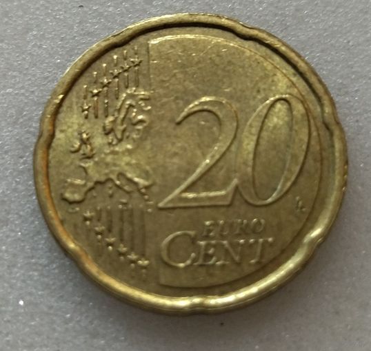 Люксембург, 20 евроцентов 2012 года