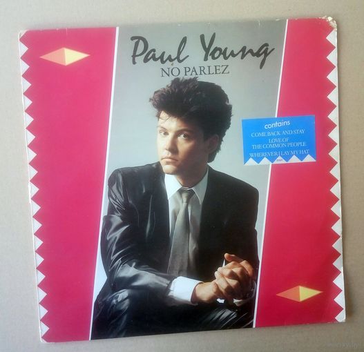 PAUL YOUNG -No Parlez (винил LP HOLLAND 1983)