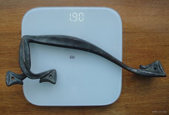 Старинная дверная ручка (Большая! Тяжёлая! Бронзовая!)