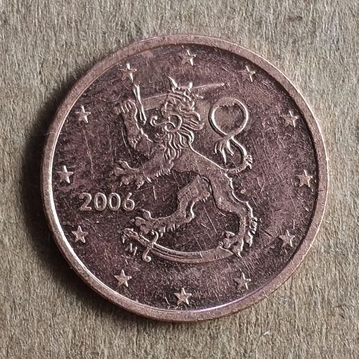 Финляндия 2 евроцента, 2006 г., KM# 99