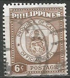 Филиппины. Герб г.Капис. 1959г. Mi#629.