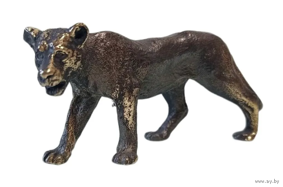 Статуэтка Львица Бронза