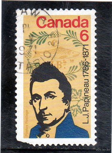 Канада.Ми-479. Луи-Джозеф Папино (1786-1871).Серия: Столетие смерти Луи-Иосифа Папино (политик).1971.