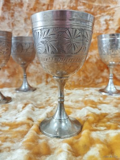 Бокал 200 мл, латунь