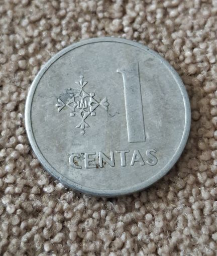 Литва 1 цент, 1991