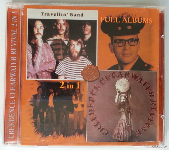 CD Creedence Clearwater Revival - (2 In 1) Travelin' Band / Mardi Gras