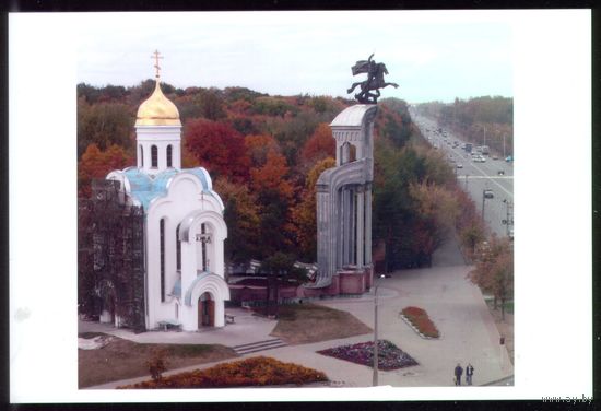 Фото Бобруйск Каплица и конь Романовского с высоты