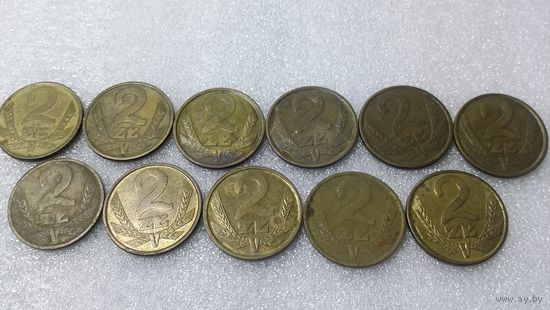 2 злотых 1975-1988