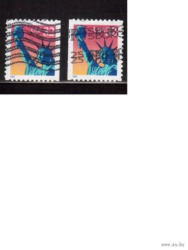 США-1997 (Мих.2802BD+BF) , гаш., Стандарт, 2 зубц.