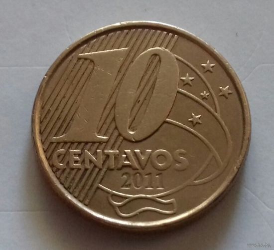 10 сентаво, Бразилия 2011 г.