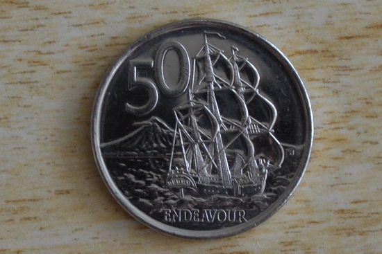 Новая Зеландия 50 центов 2009