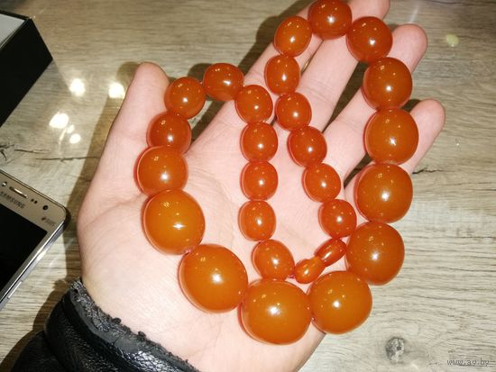 Бусы янтарные ссср