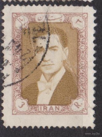 Мохаммад Реза Шах Пехлеви Известные люди Личности Иран 1956 год  лот 16