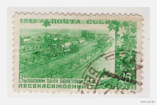 СССР Полезащитные левонасаждения 1948