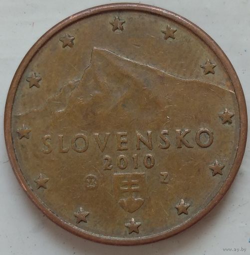 1 евроцент 2010 Словакия. Возможен обмен