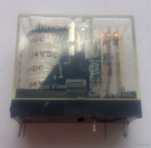 Реле Omron G2R-117P-V-US 24VDC 10А Japan