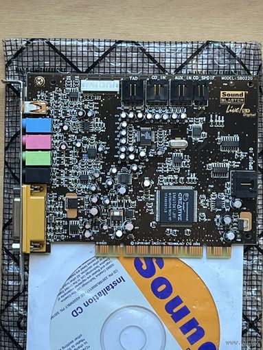 Звуковая карта SB Creative Live! 5.1 Digital SB0220 PCI