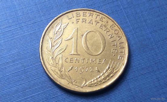 10 сантимов 1972. Франция.