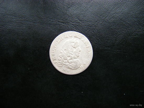 Шестигрошовик 1682г. Фридрих Вильгельм 1. (1657-1688г).
