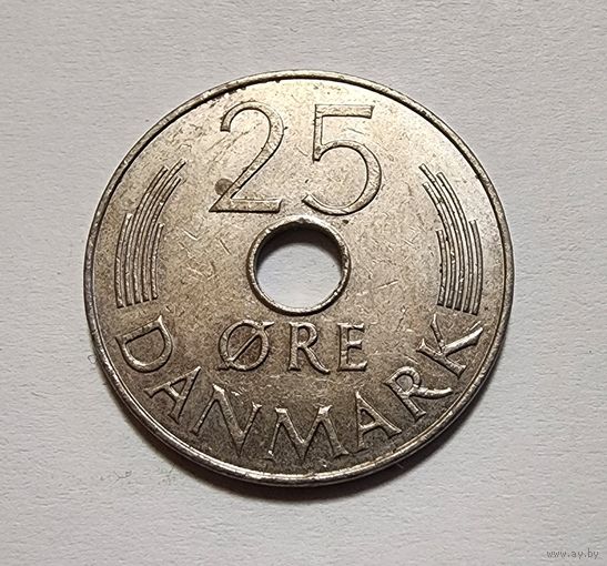 Дания 25 эре, 1986
