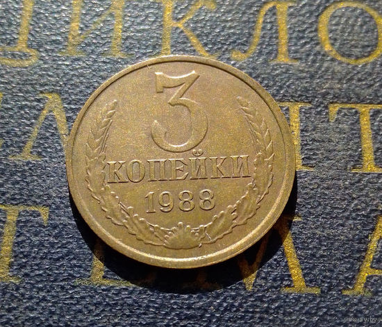 3 копейки 1988 СССР #17