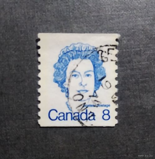 Марка Канада 1973 год Королева