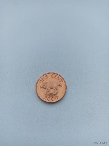 Бермудские острова 1 цент 2000 год