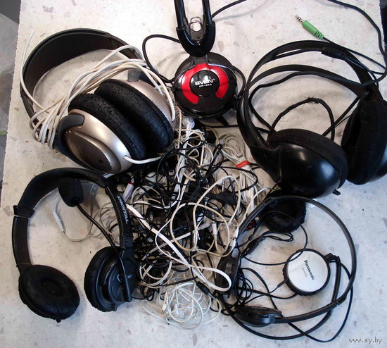 Наушники разные