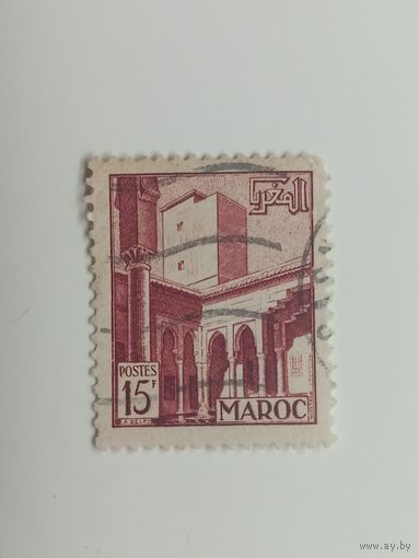 Марокко 1949-1951. Виды на город