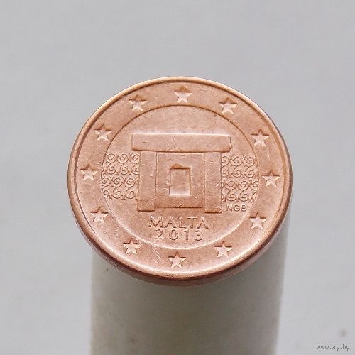 Мальта 1 евроцент 2013