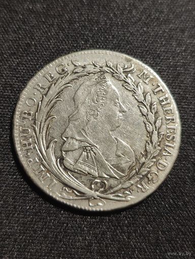 Австрия. 20 крейцеров 1779 EvS.-I.K   м.д. Прага Мария Терезия.