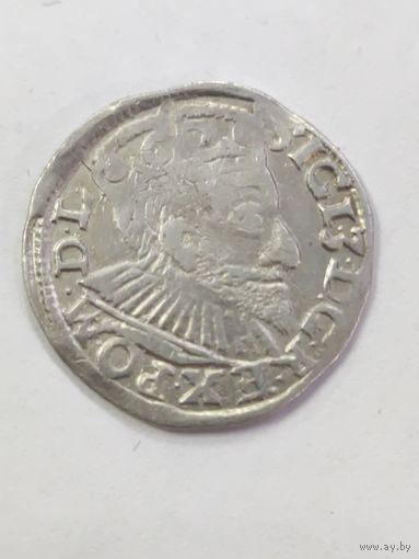 3 гроша трояк 1593 Познань